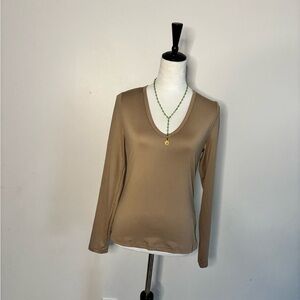 V-Neck Ling Sleeve Shirt